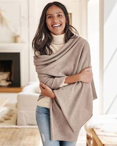 Écharpe en <span class=keywords><strong>cachemire</strong></span> unie décontractée en gros pour femmes, style pashmina, fabrication OEM - Product Image 2