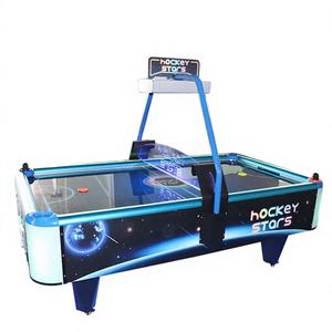 Table de hockey sur air électrique d'intérieur, à monnayeur, en PP, pour 2 à 4 joueurs, divertissement sportif pour adultes - Product Image 1