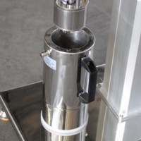 Panier élévateur électrique en acier inoxydable SUS316L 220V avec moteur à fréquence variable pour broyeur à billes/sable, pour peinture et produits alimentaires