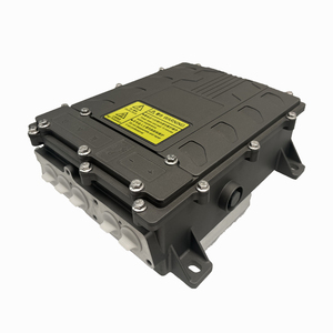 มอเตอร์แม่เหล็ก 360v มอเตอร์ขับเคลื่อนแบบซิงโครนัสสำหรับชุดมอเตอร์รถยนต์ไฟฟ้า 144v 30kw กำลังไฟสูงสุด ชุดแปลงมอเตอร์ไฟฟ้าสำหรับรถยนต์ มอเตอร์ EV - Product Image 3