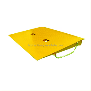 Bluff 10t High Quality Trailer Container Dock Plate Ramp Load Lifter Equipment Hydraulic Mobile Container Loading Dock Ramps - Product Image 3