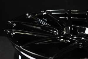 PENGZHEN Gloss Black Multi Spoke 19x9J 5x112 Car Rim For Audi TTRS MK2 8J 2012