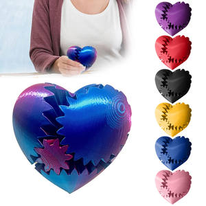 Juguete Giratorio de Engranajes Impreso en 3D al por Mayor, Modelo Decorativo Innovador para Escritorio, Adornos para Regalo de Cumpleaños para Niños - Product Image 4