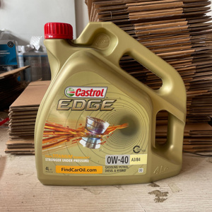 น้ำมันเครื่องสังเคราะห์สำหรับรถยนต์ SN <span class=keywords><strong>0W40</strong></span> A3/B4 P01B34C-00 4ลิตรรุ่นยุโรปสำหรับ <span class=keywords><strong>Castrol</strong></span> EDGE - Product Image 2