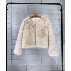 Hot Sales Winter Warm Luxury Red Fox Fur Coat Real Woman Fluffy Furry Short Jacket