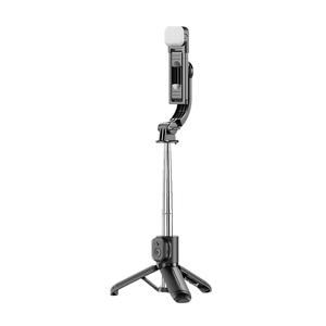 Bewin q21s Selfie Stick điện thoại mini cầm tay Selfie Stick Tripod với Fill ánh sáng có thể tháo rời điện thoại CLIP máy tính để bàn điện thoại chủ - Product Image 2