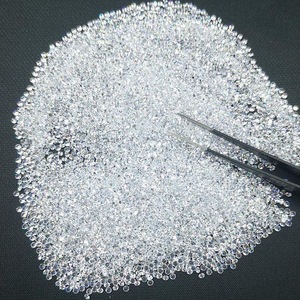 Synthetic Cubic Zirconia Round 0.9mm For Bracelet Making Jewelry Findings Components - Product Image 1