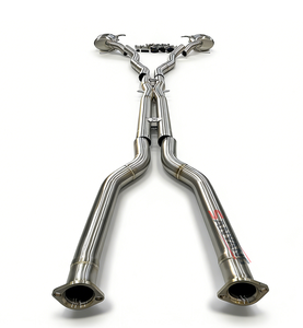 Sistema de Escape Valvetronic de Alta Calidad para <span class=keywords><strong>BMW</strong></span> <span class=keywords><strong>M5</strong></span> M6 <span class=keywords><strong>E60</strong></span> E61 E63 E64 5.0L V10 <span class=keywords><strong>V8</strong></span> 4.4L, Tubos de Escape Catback Tuning, Silenciador - Product Image 2