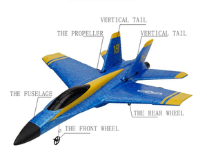 <span class=keywords><strong>Avion</strong></span> RC Fx-828 2.4G <span class=keywords><strong>F18</strong></span> Strike Fighter Hornet Glider Télécommandé RTF pour Garçons – Jouet Interessant – Vente Flash - Product Image 4