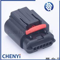 Sensor de posición del Pedal del acelerador de 6 pines, conector del automóvil del Pedal del acelerador para GM 1438153-5 ranura izquierda derecha