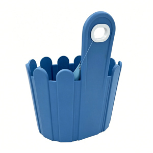 Maceta <span class=keywords><strong>de</strong></span> Flores Colgante <span class=keywords><strong>de</strong></span> Pared, Mini Jardinera <span class=keywords><strong>de</strong></span> PVC <span class=keywords><strong>para</strong></span> Exteriores, Balcón, con Diseño Minimalista <span class=keywords><strong>para</strong></span> Uso Doméstico - Product Image 5