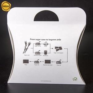 Sini cline 2020 baum freie Zuckerrohr Bagasse Papier verpackungs beutel umwelt freundlich - Product Image 6
