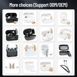 Prothèses auditives Mini CIC rechargeables invisibles numériques avancées avec BT et suppression du bruit pour les personnes âgées et les adultes actifs - Product Image 6