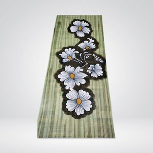 Floral Printed <b>Wool</b> Scarf Long Women's Shawl Breathable Windproof Anti-Bacterial Daily Wear All Seasons Light Weight <b>Wrap</b> - Product Image 5