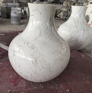 Modern Indian Handmade Aluminium Cast <b>Tabletop</b> Vase White Powder Coated With Gold for Office Decor F03 <b>Tabletop</b> Metal Vase F03 - Product Image 4