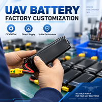 Batterie LiPo rechargeable avec connecteur XT60 pour drone FPV, quadricoptère, RC UAV, batterie au lithium polymère OEM ODM