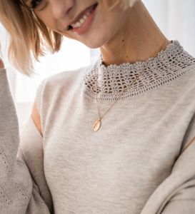 Inspire Jewelry's New Arrival Gold Plated impermeable minimalista personalizado huella digital Vintage moneda Collar para regalo - Product Image 6