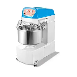 Mezclador de harina de cilindro inclinable comercial para mezclador de masa de panadería 200l 50Kg amasado de torneado de cilindro automático Industrial