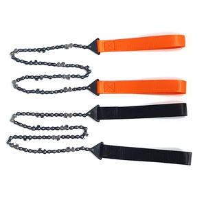 Tronçonneuse portative manuelle à 11 dents en acier au manganèse de 24 pouces, outil de taille pour jardin extérieur, équipement de survie - Product Image 3