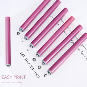 Nouvel ensemble d'outils multifonctions pour nail art, 4/6/10 pièces, stylo tampon en silicone pour dessin de fleurs et décoration d'ongles - Product Image 5