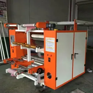 Kordon rulo süblimasyon şerit makinesi Calandra ısı basın bant baskı