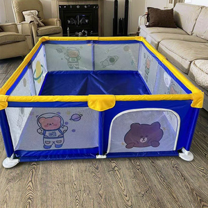 Box Extra Large per bambini, cortile per interni ed esterni con polloni antiscivolo per bambini portatile, ideale per i viaggi - Product Image 4