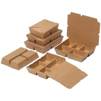 Boîte à hamburgers français à emporter, emballage en papier de qualité alimentaire, boîte kraft pour hotdog