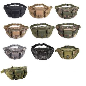 Sports de plein air randonnée Camping taille sac pochette unisexe Camouflage Fanny Pack tactique taille sac - Product Image 2