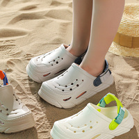 Chaussures de jardin d'été pour garçons et filles, tongs unisexes légères, chaussures de plage et de piscine pour enfants, chaussures de jeu d'été en plein air