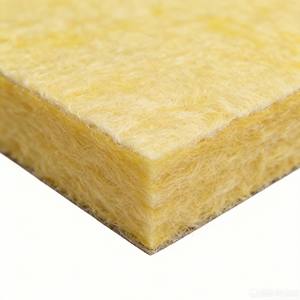 Panneau acoustique en laine de verre écologique, insonorisant et ignifuge, pour murs, plafonds et toitures - Product Image 2