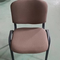 Chaise de bureau simple, empilable, moderne, avec dossier, pour négociation, formation, journalisme, loisirs, usage domestique, bureau et école