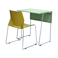 Meubles d'école américains, table et chaise, bureau d'étude pour étudiants en classe