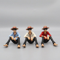 Anime One Pieces Monkey D Luffy modelo colección de juguetes figura de Anime figura de PVC