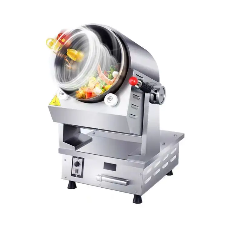Restaurant Fried Food Vegetable Machine/ Automatic Cooking Machine Intelligent Robot Cooker Machine For Hotel