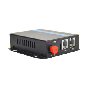 Yunvo工厂供应<span class=keywords><strong>2</strong></span>通道PCM语音RJ11电话光纤收发器10/100/1000M 0 ~ 80千米 - Product Image 4