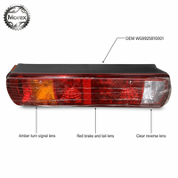 Feu arrière gauche Sinotruk A7 WG9925810001, ensemble de feux arrière combinés pour camion benne minier HOWO A7