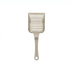 Pelleteuse à litière pour chat en plastique gris clair, pour nettoyer et tamiser la litière, accessoire pour litière, fabriqué en Turquie - Product Image 1