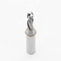 Fresa de compresión de corte ascendente y descendente de carburo sólido TCT para carpintería CNC