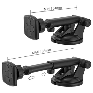 Từ người giữ điện thoại, 360 có thể điều chỉnh nam châm mạnh mẽ điện thoại di động chủ núi Bảng điều khiển phổ xe điện thoại di động phụ kiện - Product Image 4