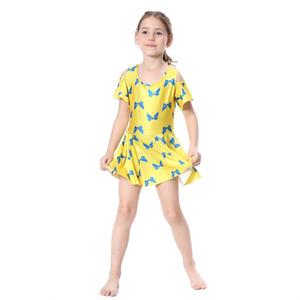 ชุดว่ายน้ำวันพีซลายผีเสื้อน่ารักสำหรับเด็กผู้หญิงรุ่นใหม่ - Product Image 6