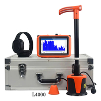Envío Gratis PQWT-L4000 Detector de Fugas de Agua en Tuberías Subterráneas, Dispositivo Acústico de Detección de Fugas en Tuberías de 5m