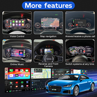 Kit d'interface de module décodeur sans fil Apple CarPlay et Android Auto pour mise à niveau de la navigation TT/TTS/TT RS pour Audi TT Mk3 8S