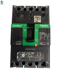Disjoncteur NSX100MF 3P 100A, Disjoncteur de surcharge, Dispositif de distribution d'énergie basse tension, Interrupteur de sécurité électrique - Product Image 1