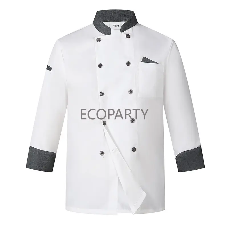 Unisex Chef-Koksjack Heren Chef Jas Restaurant Keuken Chef Uniform Fabrikant Stijlvolle Sets Catering Uniformen Koken Uniform