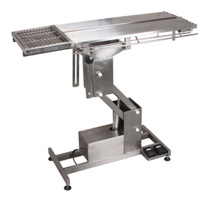 Mesa de examen dental y oftalmología de acero inoxidable, mesa de eliminación de tratamiento de aseo y operación <span class=keywords><strong>veterinaria</strong></span> para mascotas - Product Image 2