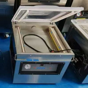 เครื่องซีลสูญญากาศแบบตั้งโต๊ะกึ่งอัตโนมัติ รุ่น DZ-320 สำหรับบรรจุภัณฑ์อาหาร ข้าว เนื้อ ปลา - Product Image 6