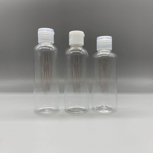 1Oz 2Oz 3Oz 4Oz 5Oz Trong Suốt Pet Bóp 100Ml Chai Nhựa Rỗng Dầu Gội Đi Du Lịch Chức Năng Với Flip Cap - Product Image 6