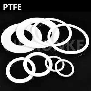 诺安克定制橡胶密封件零件白色平o型圈垫圈PTFE垫片密封，用于高温