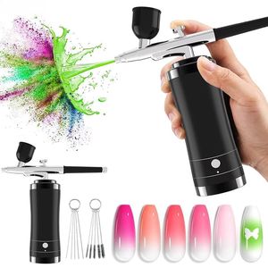 Airbrush Nail with <b>Compressor</b> for Nails Art Painting Cake Decoration Portable Airbrush with <b>Compressor</b> <b>Air</b> Brush Nails Spray - Product Image 1