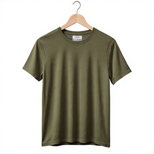 T-shirt vintage pour homme, effet délavé rétro, logo personnalisé, tee-shirt tendance, fournisseur en gros - Product Image 2